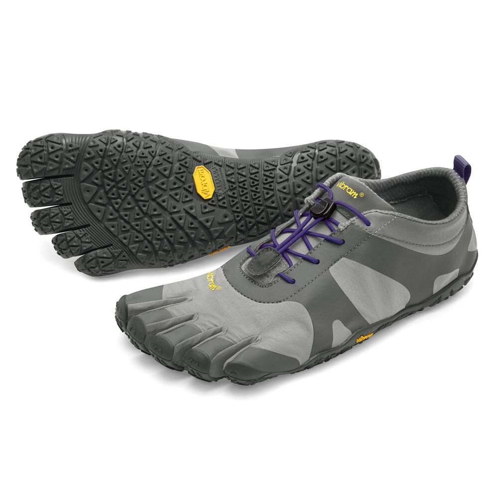 Vibram FiveFingers Dames V-Alpha - Fitness Schoenen Grijs/Paars - 245906PEA